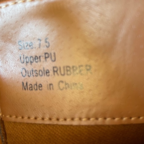 Olivia Miller Brown Knee Hi Boots 7.5M NWOT - Picture 5 of 5